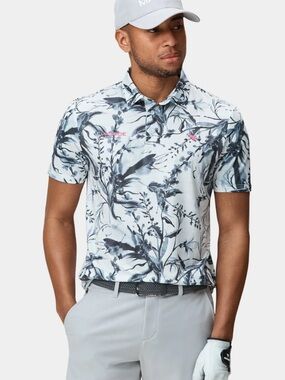 Macade Sheen Tour Tech Golf Polo Shirt Size Medium